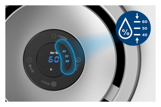 Philips Automatyczne wyłączanie urządzenia przy braku wody. Healthy Air Protect