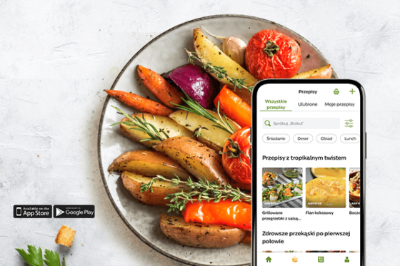 Philips NutriU – jedna aplikacja, setki przepisów Philips NutriU – jedna aplikacja, setki przepisów