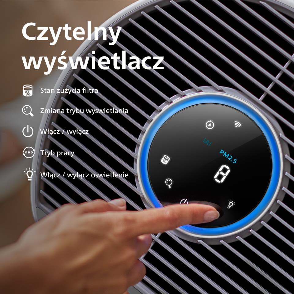 Philips Filtr NanoProtect HEPAusuwa cząsteczki 100x mniejsze niż standardowy filtr HEPA