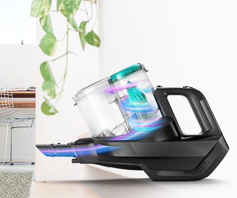 Philips Efektywne usuwanie brudu. Silnik PowerBlade z PowerCyclone 7